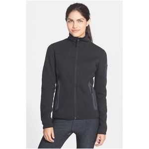 Arcteryx hooded zip up jacket.